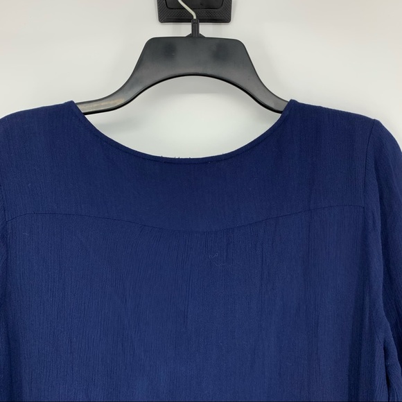 Skies Are Blue Long Sleeve Dress Blue Size M - Picture 14 of 15